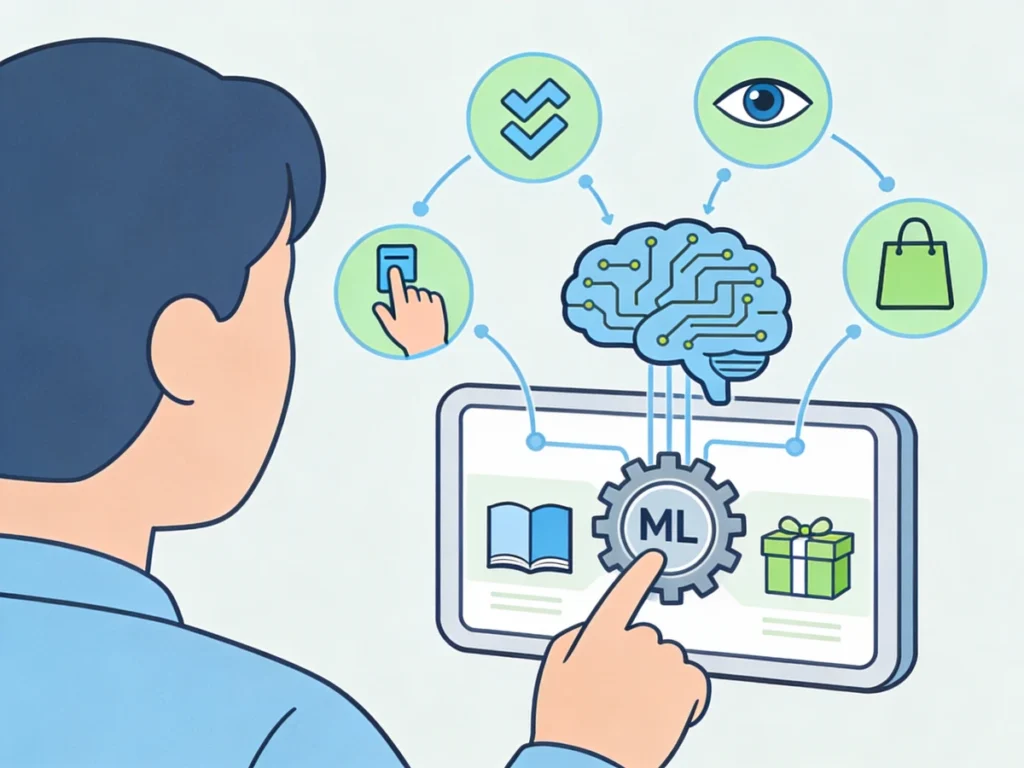 Machine learning recommendation systems suggesting personalized content