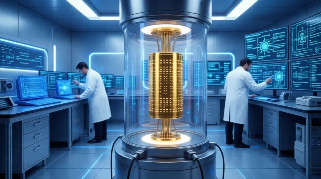Quantum computer laboratory with cryogenic quantum processor system