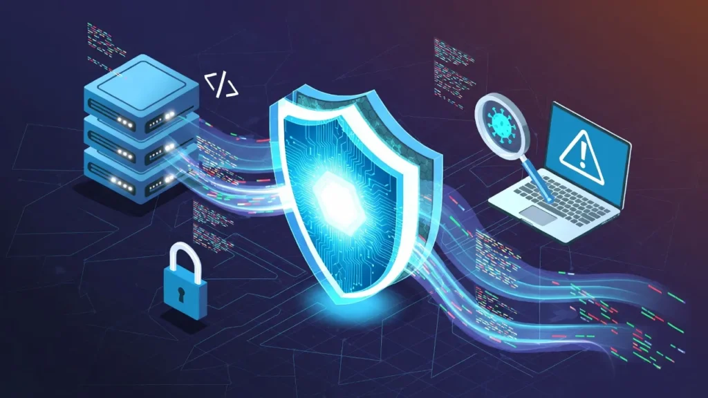 firewall protecting network from cyber threats