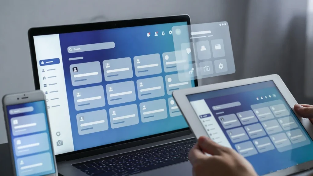 saas software accessed through cloud computing platforms