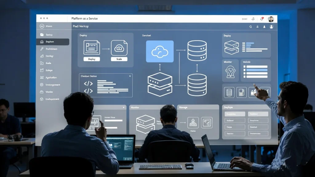 paas platform for cloud application development