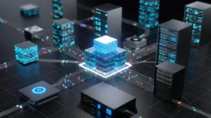 iaas cloud infrastructure with virtual servers and storage