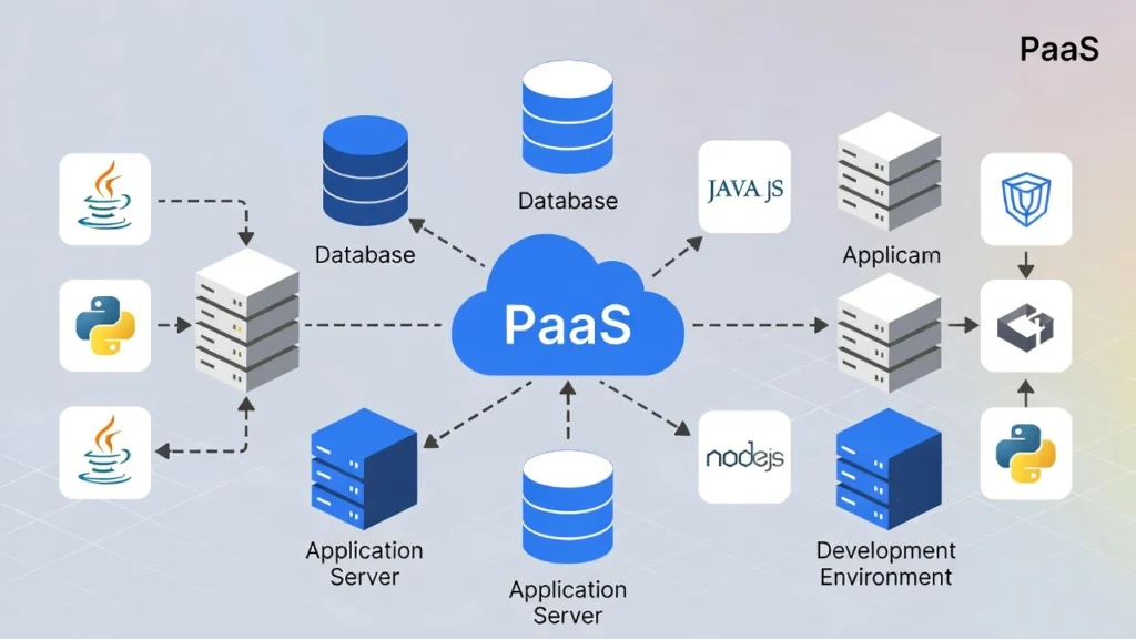 paas architecture in cloud computing environment