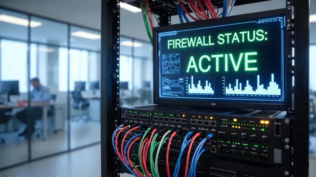 firewall securing business network systems