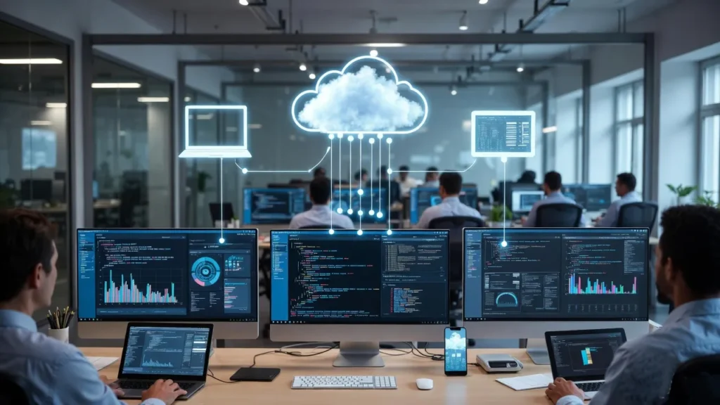 cloud computing enabling access across devices