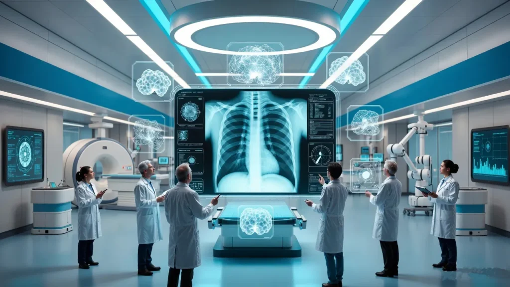 Deep learning examples helping doctors analyze X-rays and improve diagnosis