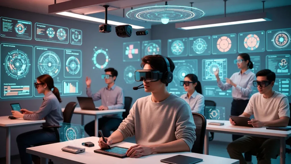 Future of AI tools for students in smart digital education classrooms